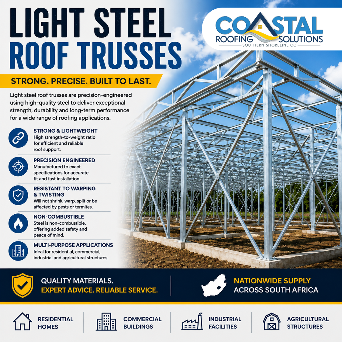coastal-roofing-solutions-light-steel-roof-trusses-kzn-south-coast